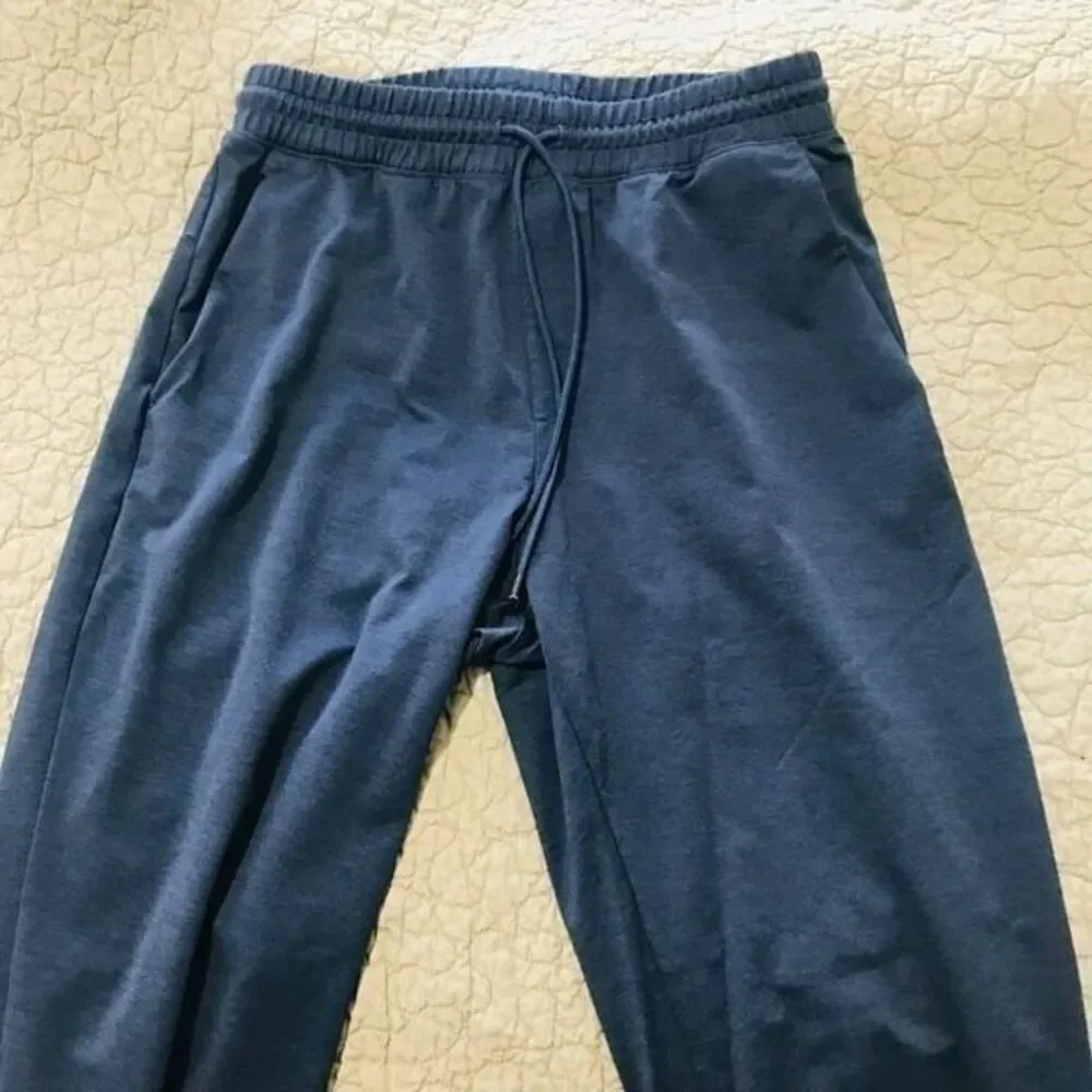 UNIQLO jogging pull up pants Dark Blue  size M…726